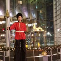 Stilt walkers by The T.A.G. Art Company
