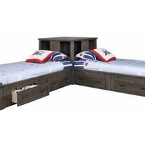 Twin beds and corner Coaster 400937 by The Furniture Authority