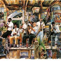 Art Print "Dixielanders" by Tommy G Thompson Fine Art