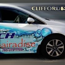 Custom Vehicle Wrap for your business by Clifford Signs INC