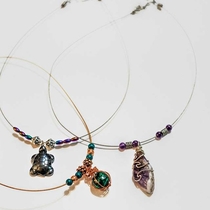 Guitar string sliders by elfstones by Liz