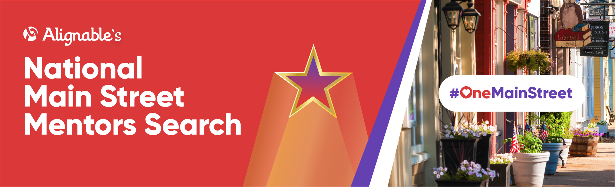 Main Street Mentors Search Contest Banner