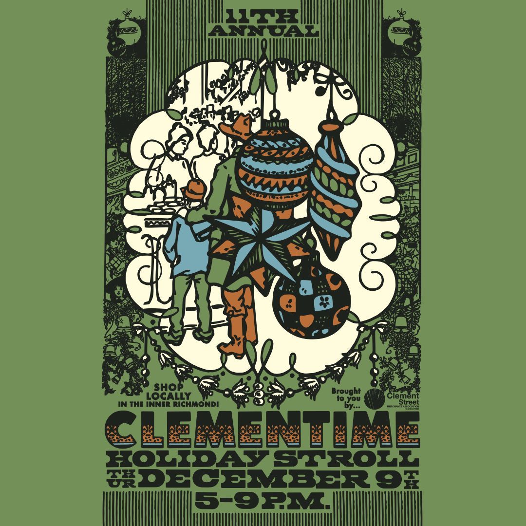 Clementime holiday stroll San Francisco 