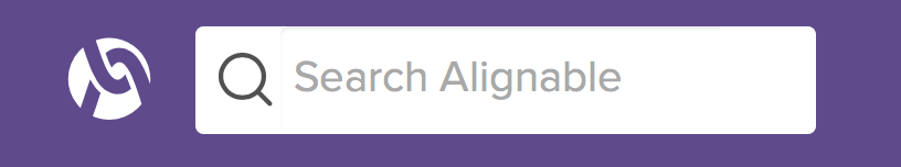 Alignable Search Box