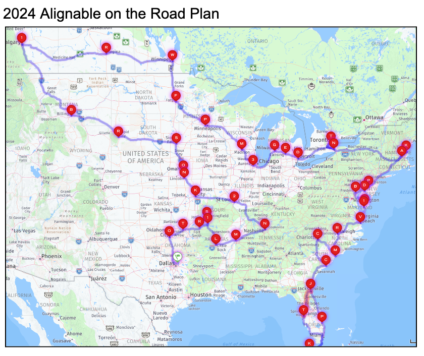 Alignable's On The Road Plan For 2024