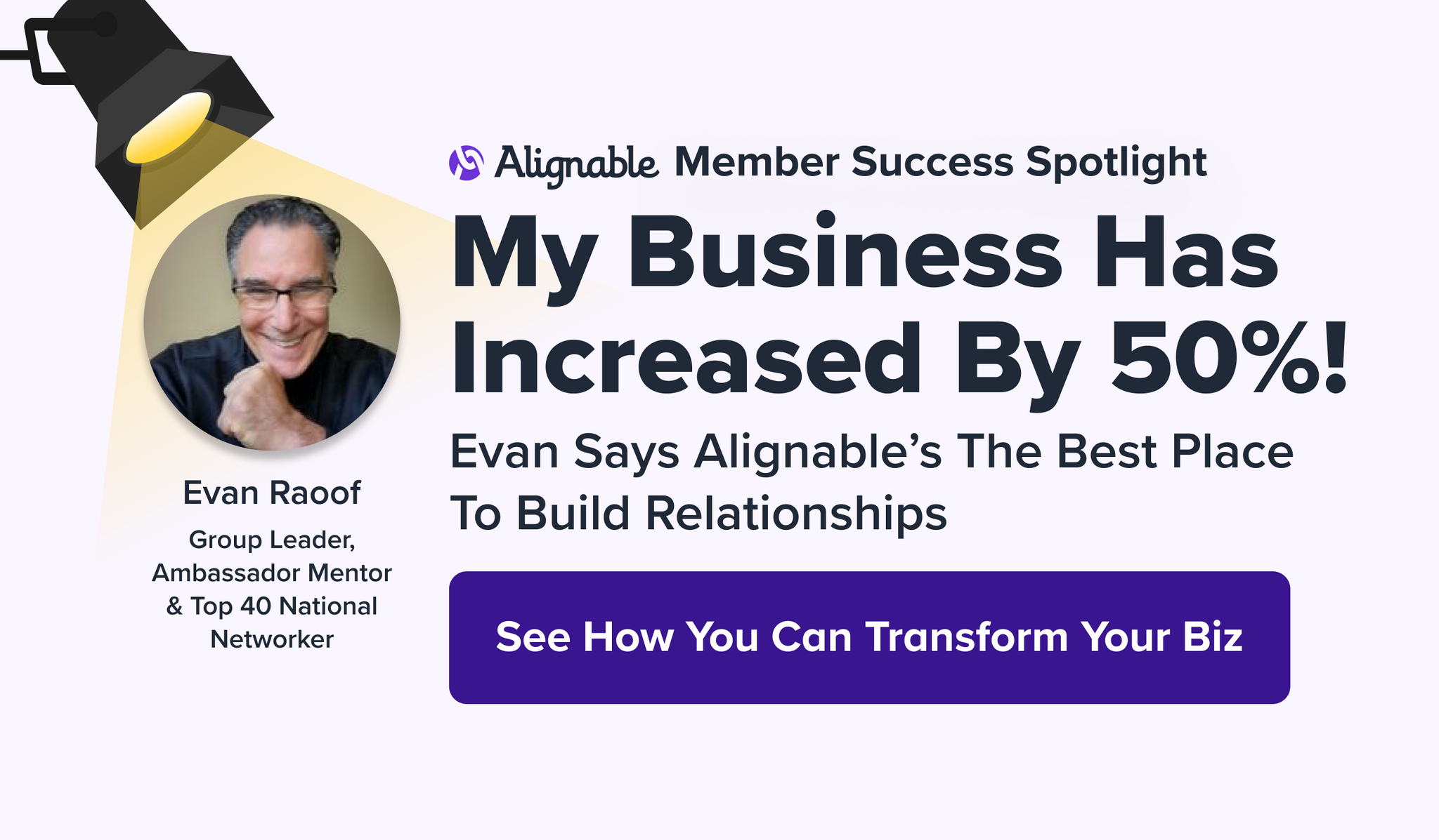 Evan Raoof's Member Success Spotlight