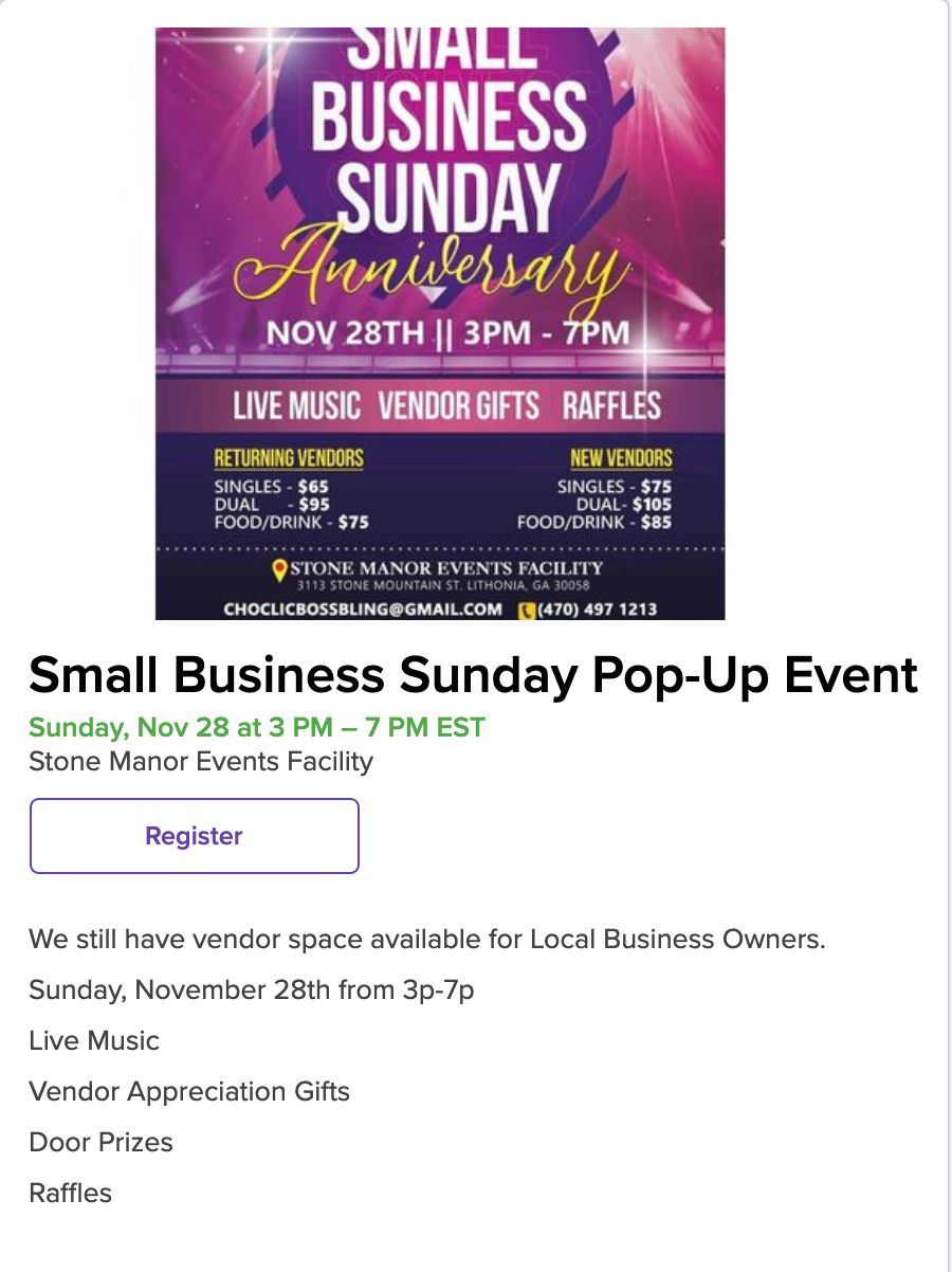 Kick Off Your Shop Local Revolution This Small Business Saturday