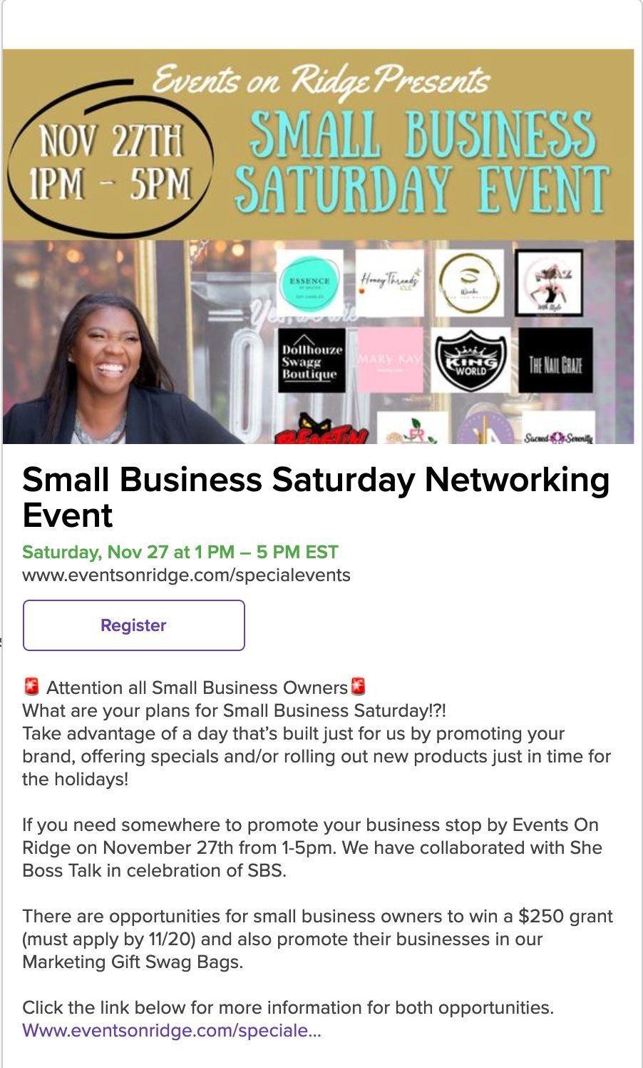 Kick Off Your Shop Local Revolution This Small Business Saturday