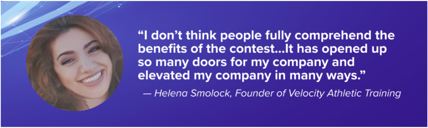 Helena Smolock testimonial on contest