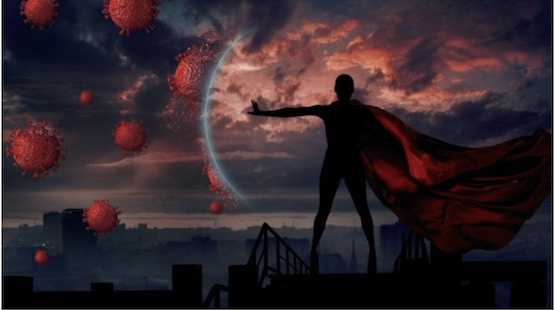 Superhero Business People Of The COVID Era