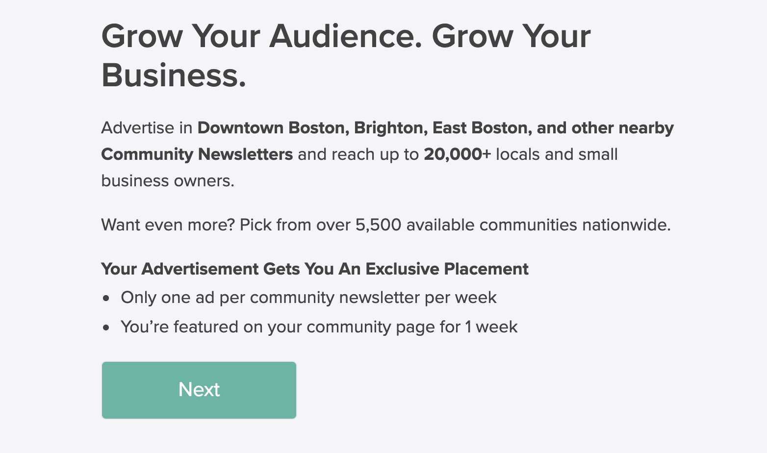 grow your audience sponsor a newsletter on alignable