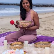 Sarah Kuruvilla from Vedic Vibes Sound Healing & Retreats