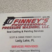 Scott Finney from Finneys pro pressure washing llc 