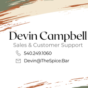 Devin Campbell from The Spice Bar