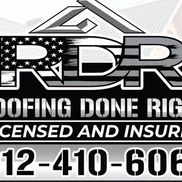 Roofing Done Right LLC