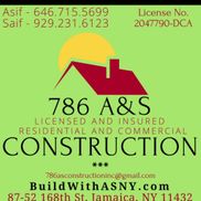 Asif Mirza from 786 A.S Construction Corp.