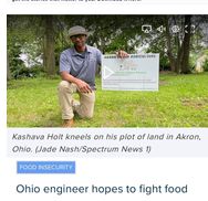 Kashava Holt from Akron Urban Agriculture