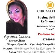 Cynthia Garza from Chicago Title