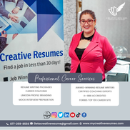 Amy Cheek from Creative Resumes, Inc.