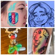 Deb McQueen from The Fine Tooners, caricatures and more