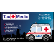 TAX MEDIC from TAX MEDIC CORPORATE SERVICES LLC