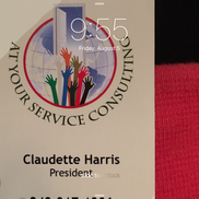 Claudette Harris from At Your Service Consulting LLC