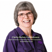 Marianne Guinee from Simply Marianne - One decision framework. Four life outcomes. Three brand pathways.