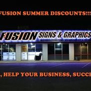 FUSION SIGNS and GRAPHICS - TEXAS -SIGNS- GRAPHICS- FULL SERVICE DFW  from Fusion Signs & Graphics