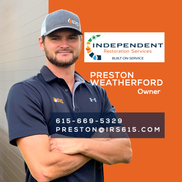 Preston Weatherford from Independent Restoration Services