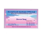 Steven Yang from Second Look Autobody