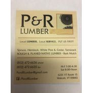 Ben Patoine from P & R Lumber LLC