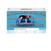 Allen Beagle from A&B Pool Services by Allen Beagle