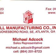 Michael Adcock from Hill Manufacturing Co Inc