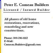 Peter Comeau from Peter E Comeau Builders Inc.