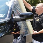 Dominick Sforza from Doms Wrap-A-Wreck