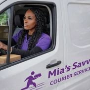 Michelle Saxton from Mia’s Savvy Courier Service