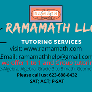 Kalyani P from Math and English Online Tutoring