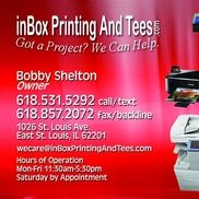 Bobby Shelton from Inbox Printing, Tees and Banners