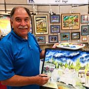 Nick Vogt from (1) N.R. Vogt - Artist "Paintings of Historical Significance" / (2) Christian Team Ministries