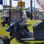 Jim & Tina Hurley from Hurley's Golf Carts