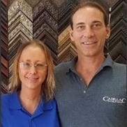 Jim & Brandy Gilliam from CadillaC Art & Frame | You Bring It - We Frame It!