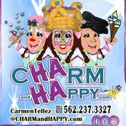CharmandHappy.com Kids Party Shows Face Painter Balloon Artist Games