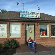 Betty Turney-Turner from This Little Light Creative Glass Art and Gallery