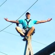 Hugh Corcoran from Wild Blue Ropes Adventure Park