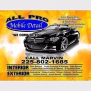 Marvin Pitts from ALL PRO MOBILE DETAIL