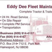 Tammy Marshall from Eddy Dee Fleet Maintenance,LLC