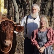 Joan and John Donaldson and Van Voorhees from Pleasant Hill Farm
