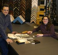 Kelli Costa & Nick Johnson from Gallery Seven Frame Shop & Fine Art Gallery